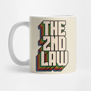 The 2nd Law // Shadow Vintage Typography Mug